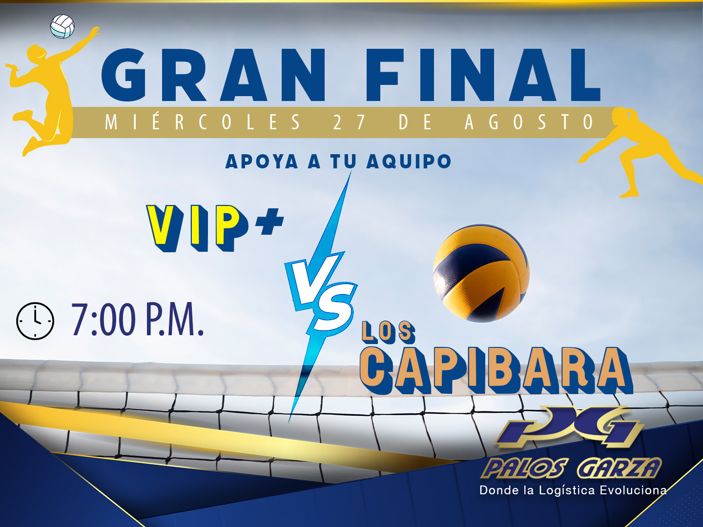 GRAN FINAL VOLEIBOL- VIP  VS. LOS CAPIBARA 2025